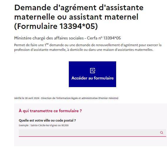 Cerfa agrement assmat L'Agrément pour travailler en MAM : ce qu'il faut savoir